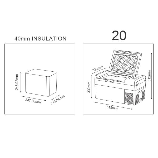 TB20 Portable Fridge - Image 9