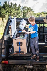 National Luna's 50-litre Legacy dual control camping fridge 