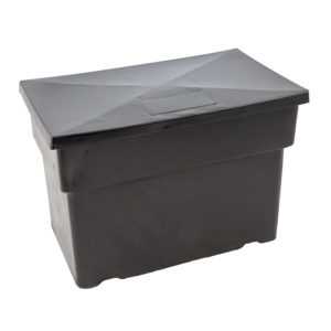 Black Plastic Battery Box