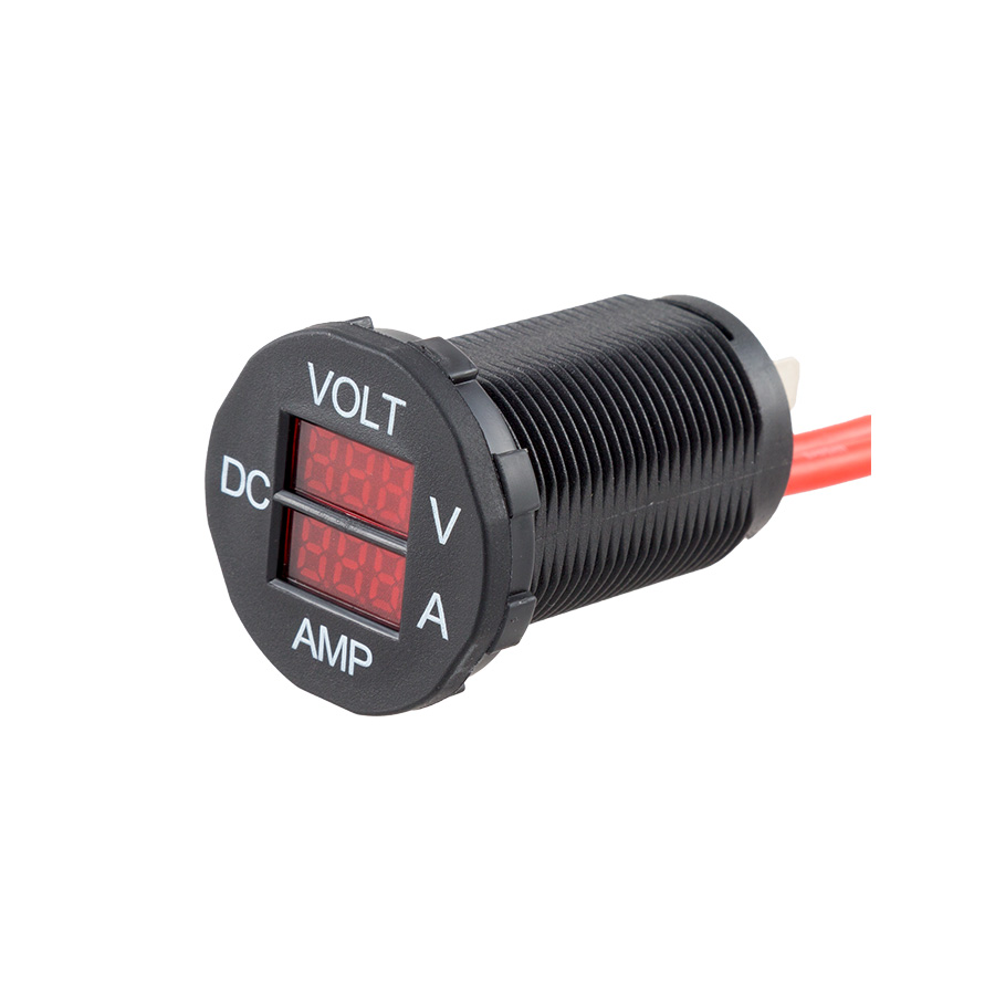 29mm Digital Volt & Ammeter (33V/25A) - Image 3