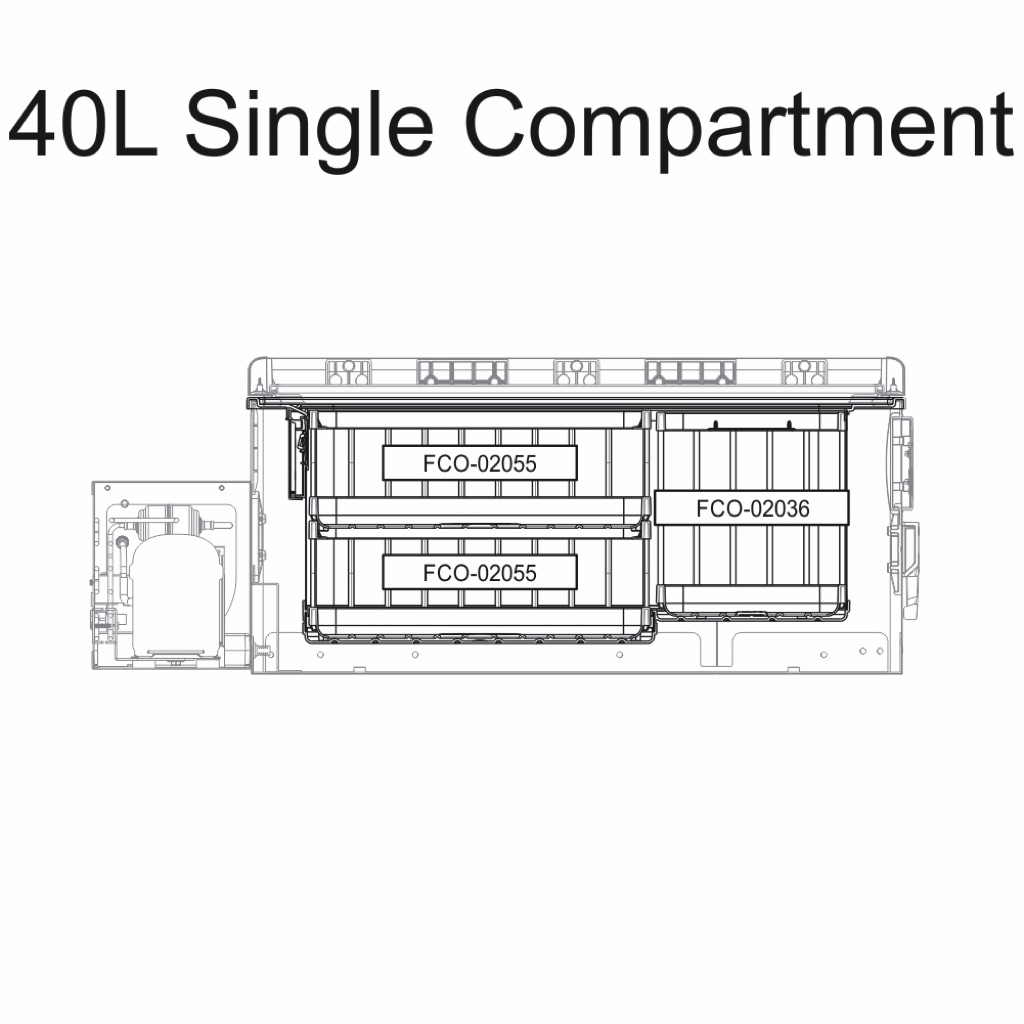 40L Drawer Refrigerator & Freezer - Image 9