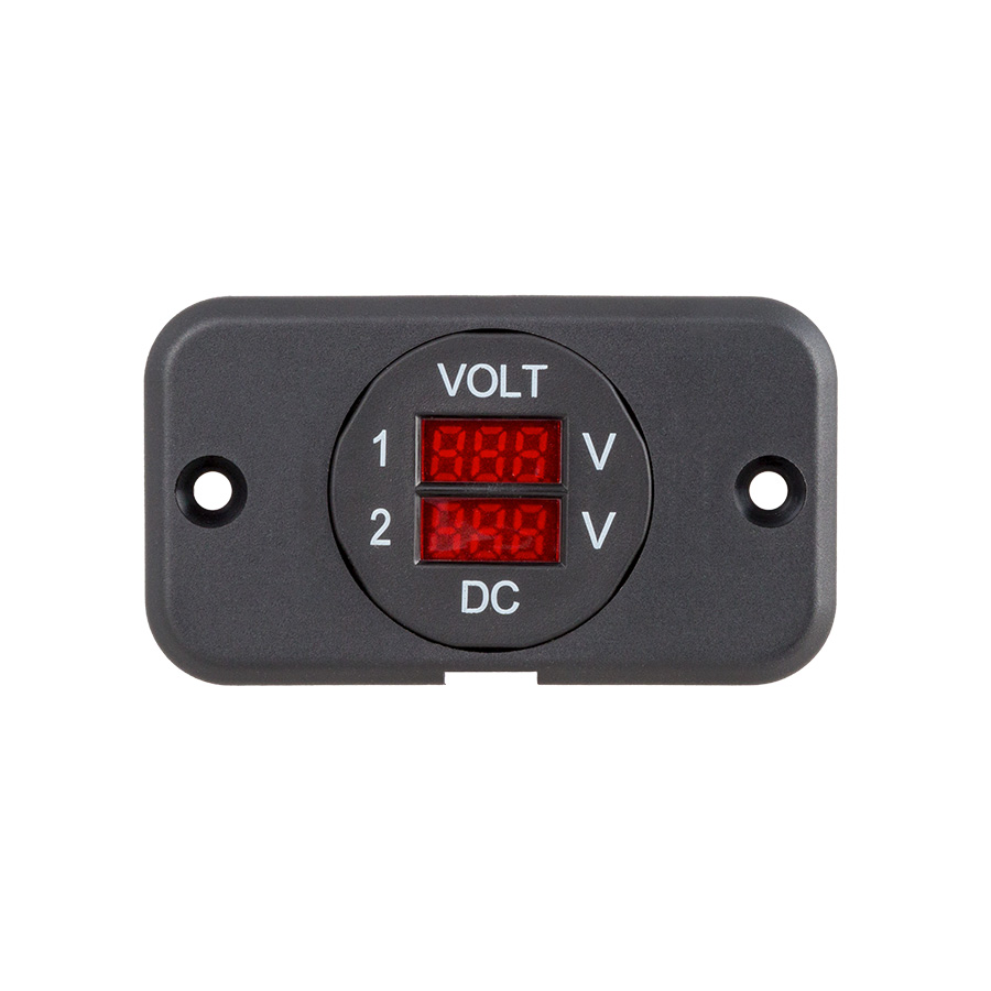 29mm Digital Dual Volt Meter (9-48V) - Image 2