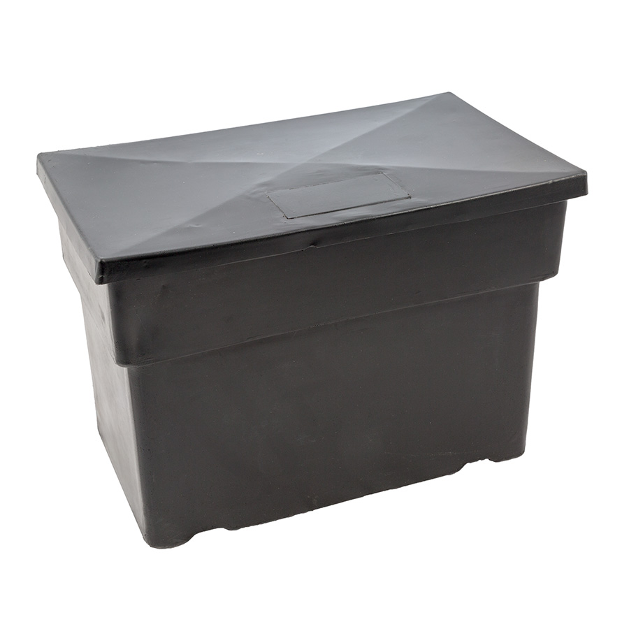 Black Plastic Battery Box